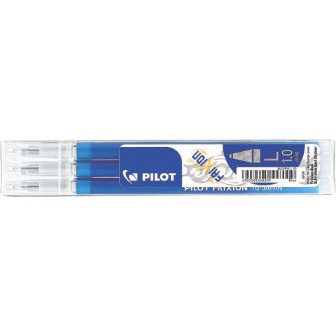 Tintenrollermine Frixion 0,5mm 3ST blau PILOT BLSRF10-L-S3-E 2259003F