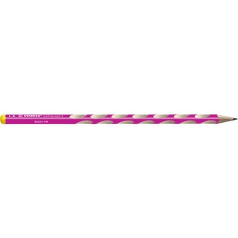 Bleistift EASYgraph S links pink STABILO 325/01-HB-6