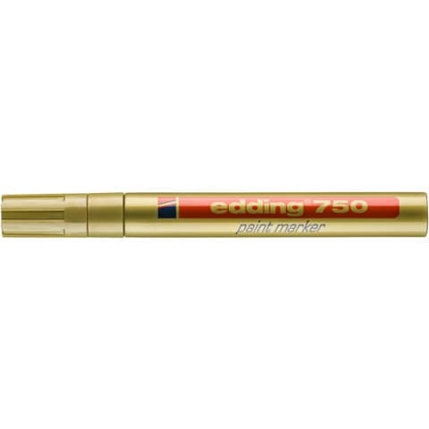 Lackmalstift 750 2-4mm gold EDDING 4-750053 Rundspitze