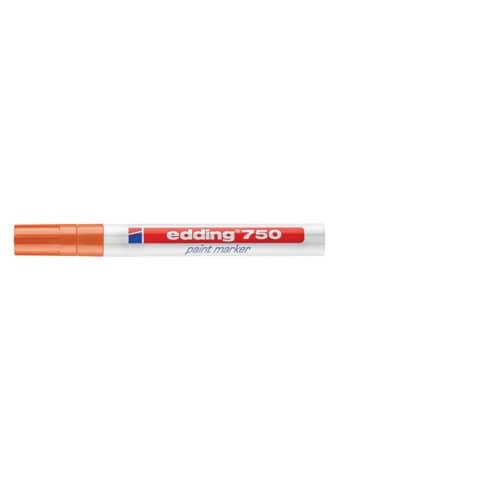 Lackmalstift 750 2-4mm orange EDDING 4-750006 Rundspitze