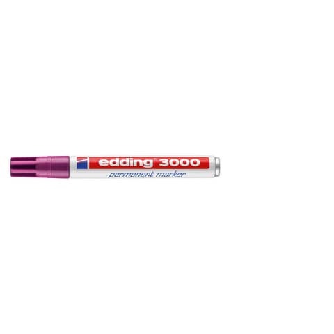 Permanentmarker 3000 1,5-3mm rotviolett EDDING 3000-020 Rundspitze nachfüllbar