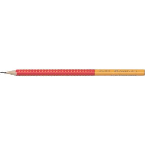 Bleistift Grip 2001 rot/orange FABER CASTELL 517022 Two Tone