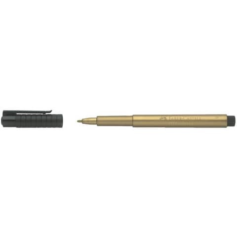 Tuschestift 1.5mm metallic gold FABER CASTELL 167350 PITTpen